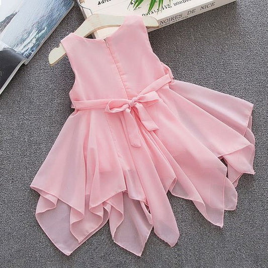 Pink Frilled Party Dress